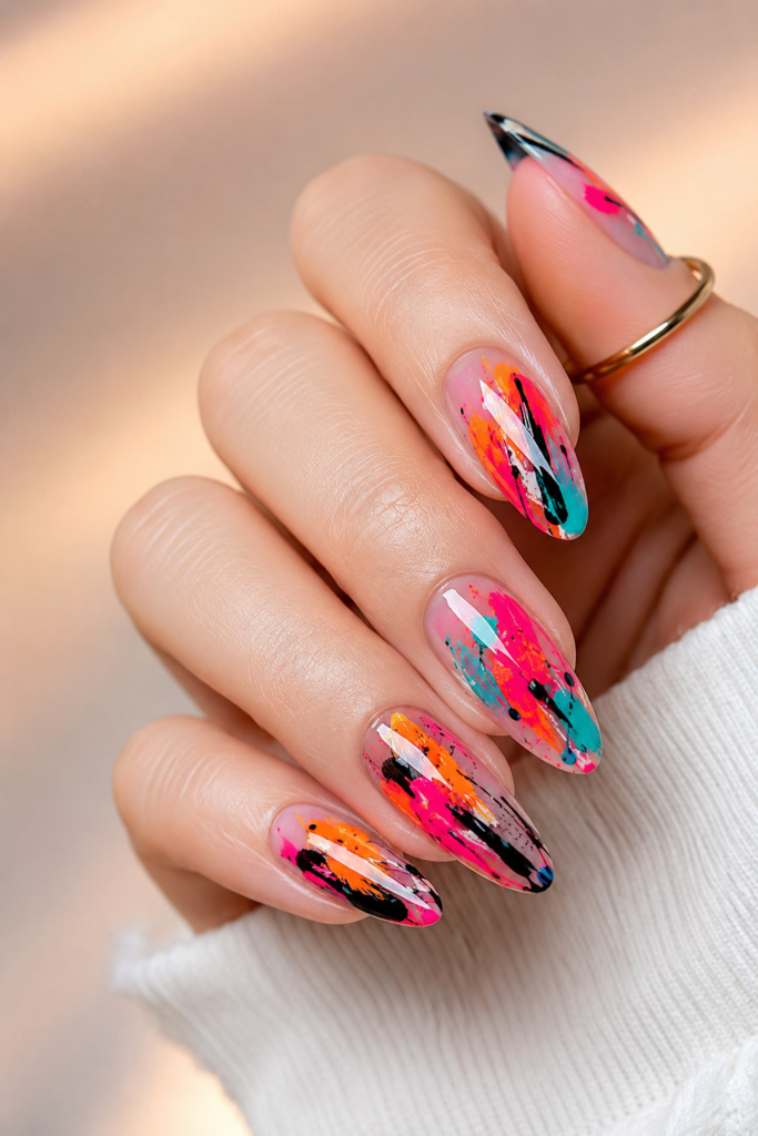 20 Colorful Nail Designs That Are Taking Over Pinterest in 2026 10