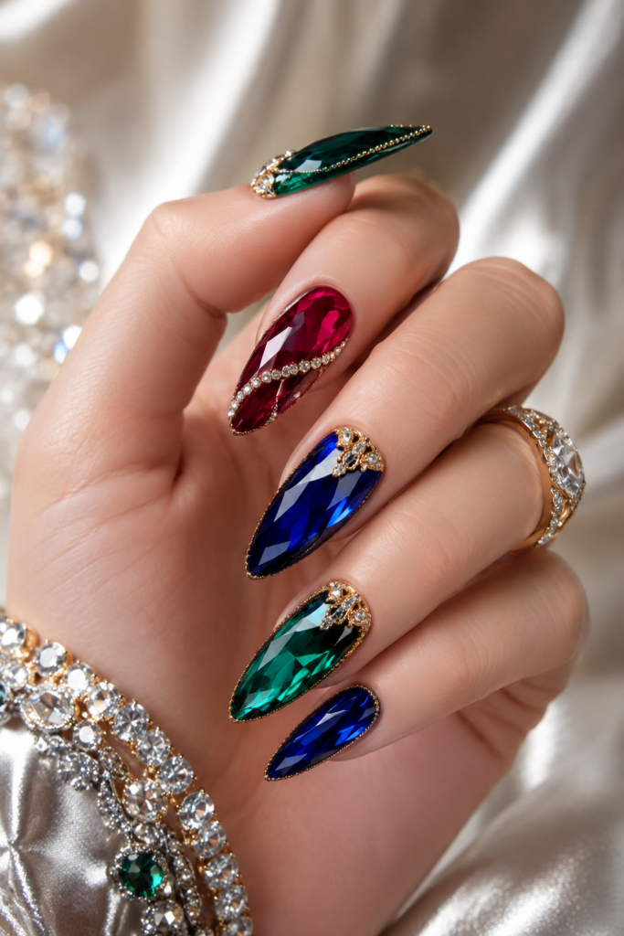 20 Colorful Nail Designs That Are Taking Over Pinterest in 2026 16