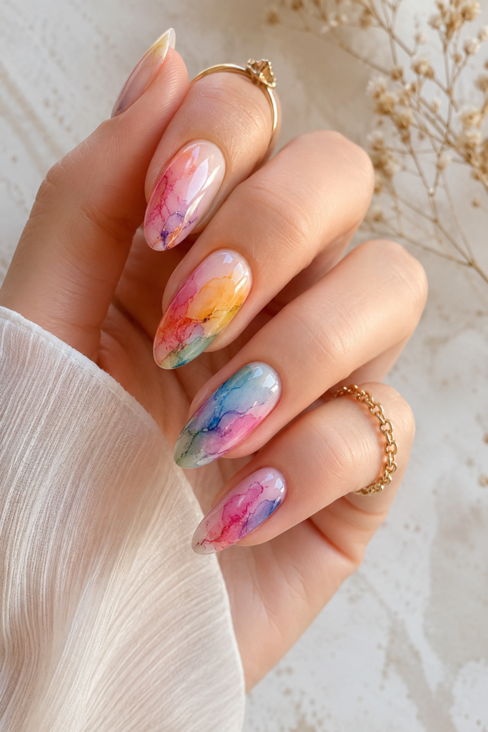 20 Colorful Nail Designs That Are Taking Over Pinterest in 2026 19