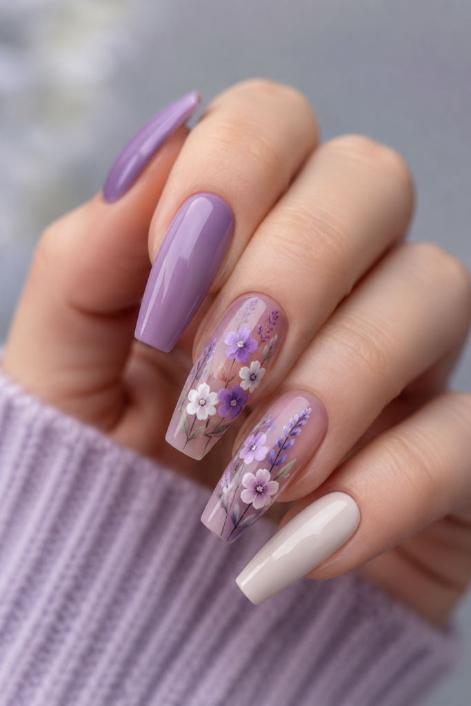 14 Gorgeous Floral Nail Designs You'll Want to Try This Season 2