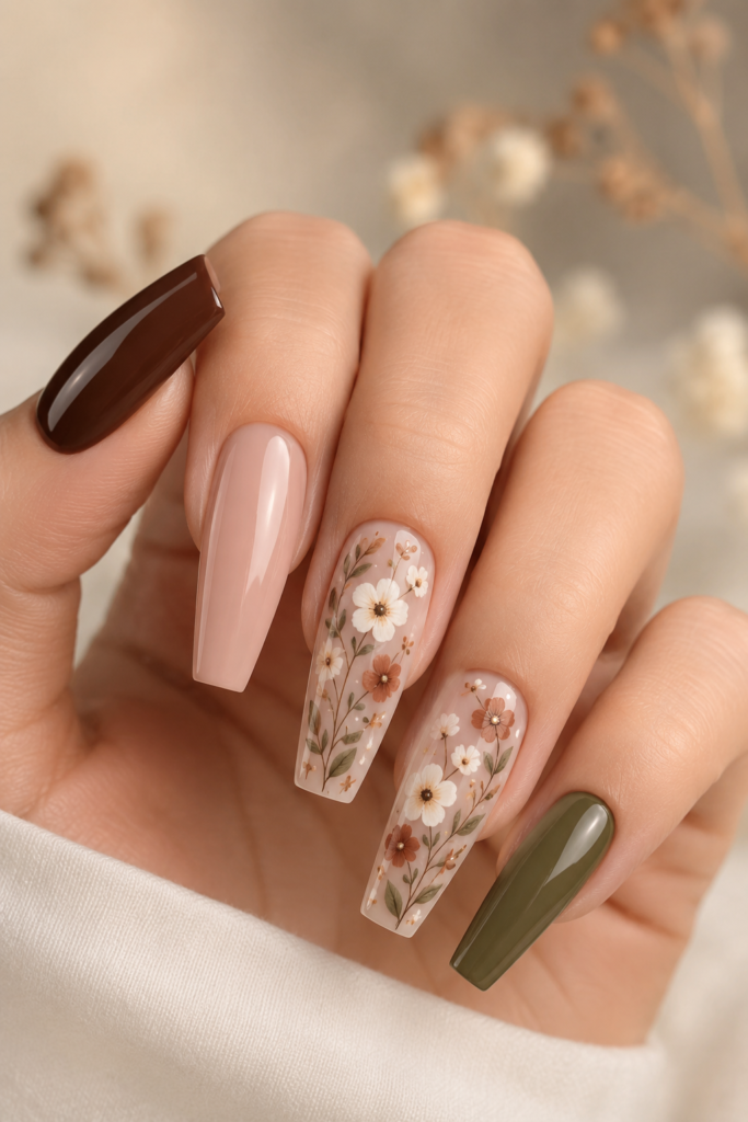 14 Gorgeous Floral Nail Designs You'll Want to Try This Season 5