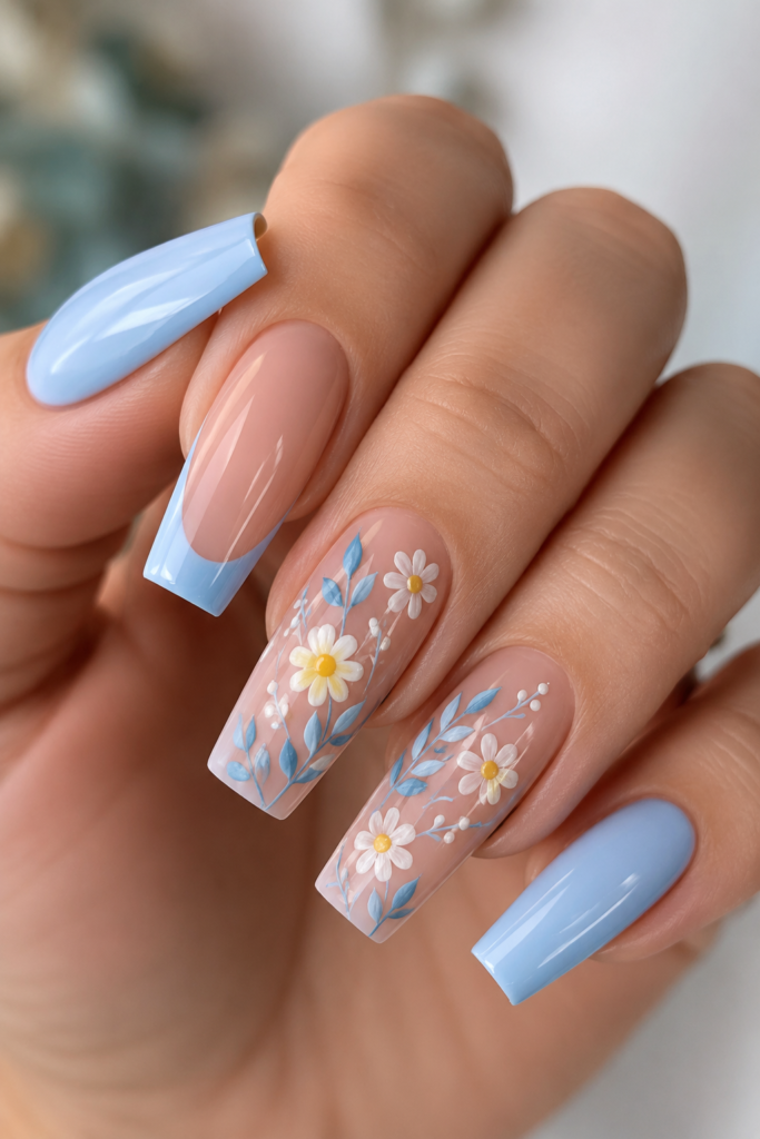 14 Gorgeous Floral Nail Designs You'll Want to Try This Season 7