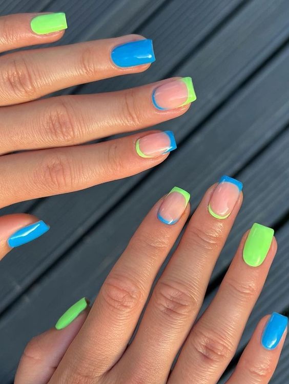 23 Stunning Neon Nail Designs That Will Make Your Hands Impossible to Ignore ✨ 16