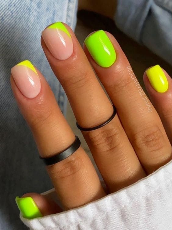 23 Stunning Neon Nail Designs That Will Make Your Hands Impossible to Ignore ✨ 22