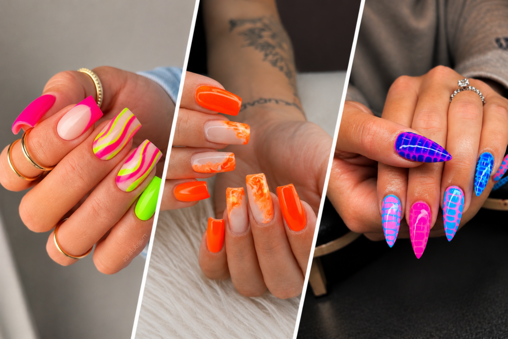 23 Stunning Neon Nail Designs That Will Make Your Hands Impossible to Ignore ✨ 23 stunning neon nail