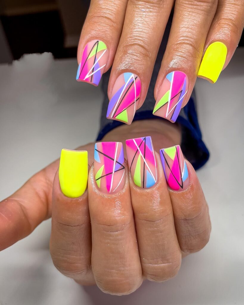 23 Stunning Neon Nail Designs That Will Make Your Hands Impossible to Ignore ✨ 3