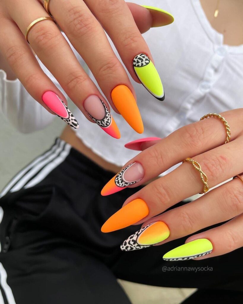 23 Stunning Neon Nail Designs That Will Make Your Hands Impossible to Ignore ✨ 5