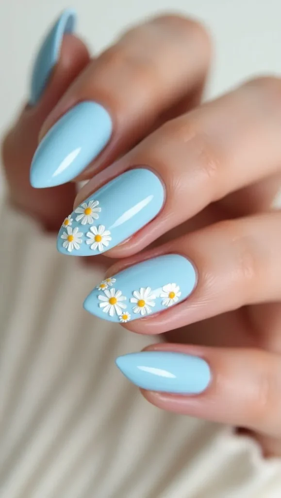 18 Gorgeous Floral Nail Ideas You'll Want to Copy This Season 03