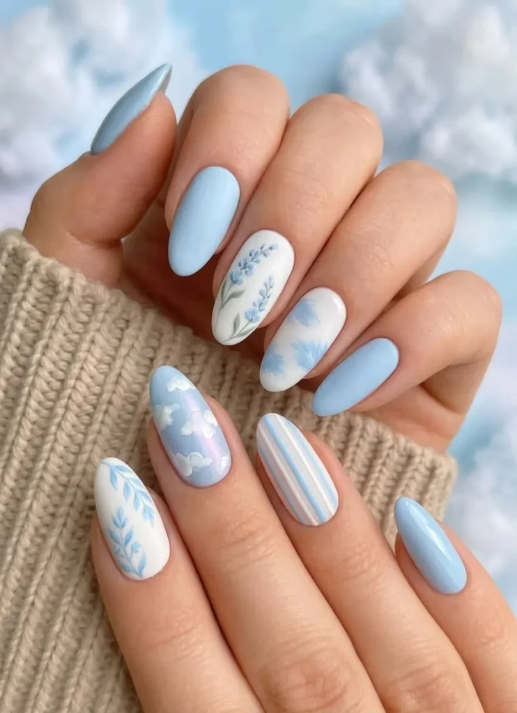 18 Gorgeous Floral Nail Ideas You'll Want to Copy This Season 05