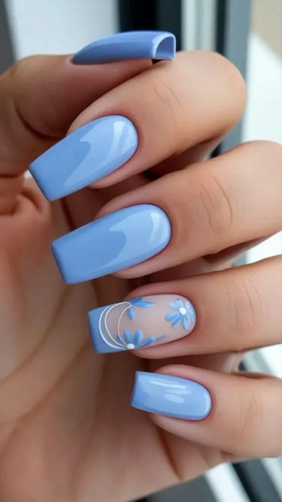 18 Gorgeous Floral Nail Ideas You'll Want to Copy This Season 07