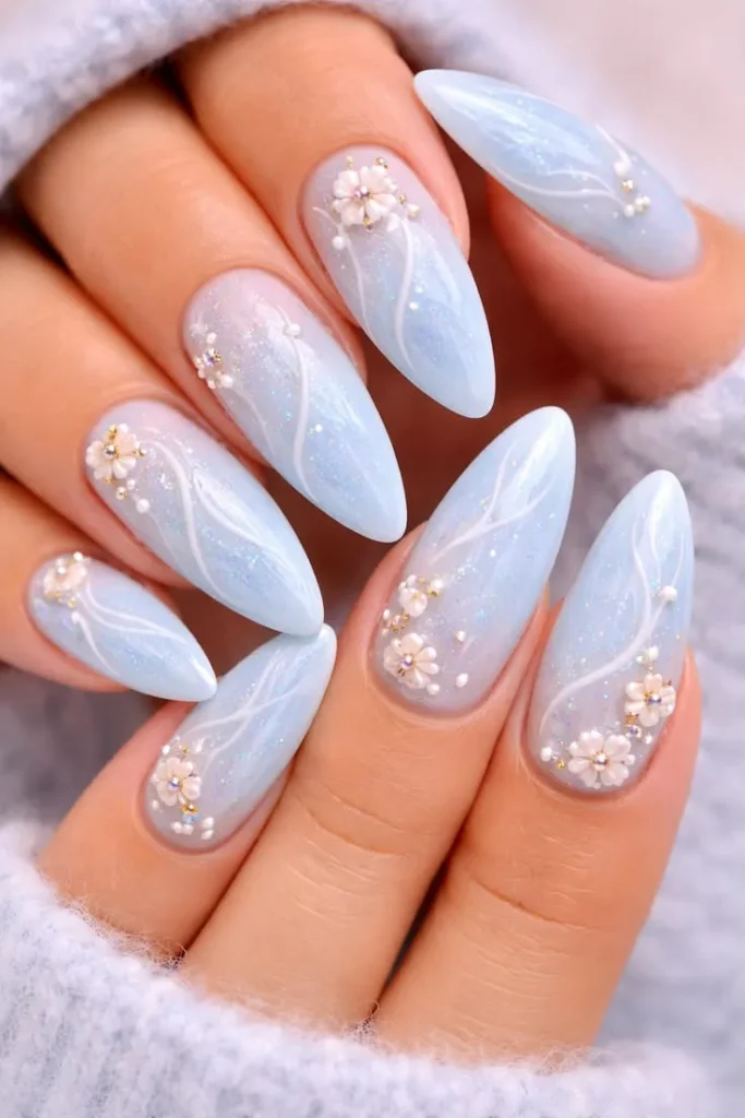 18 Gorgeous Floral Nail Ideas You'll Want to Copy This Season 10