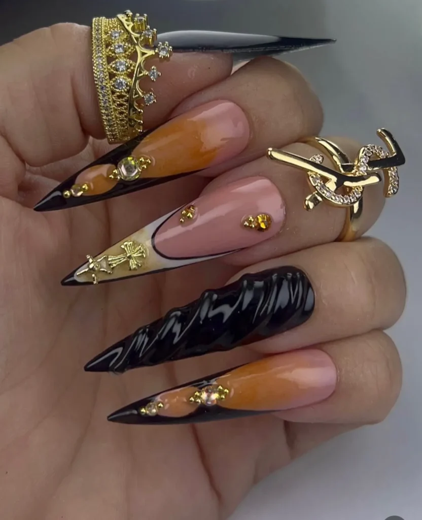 19 Show-Stopping Long Stiletto Nail Designs That Will Make Everyone Stop and Stare (2026 Edition) 13