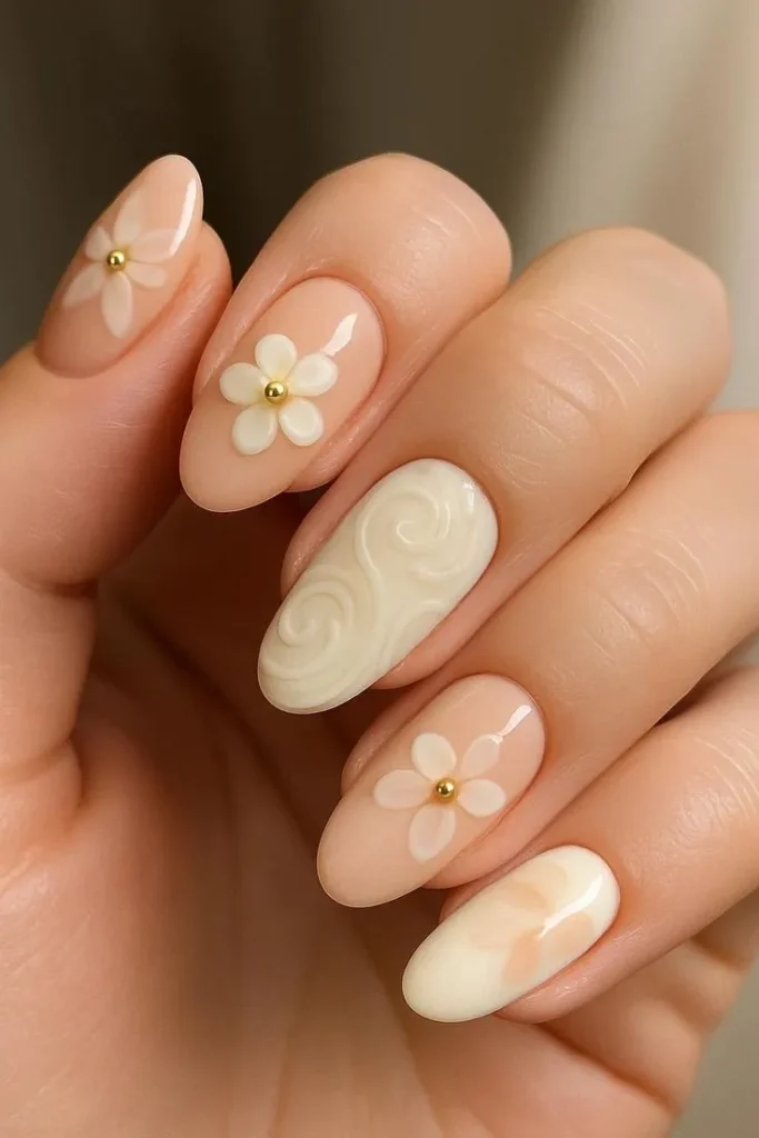 18 Gorgeous Floral Nail Ideas You'll Want to Copy This Season 16