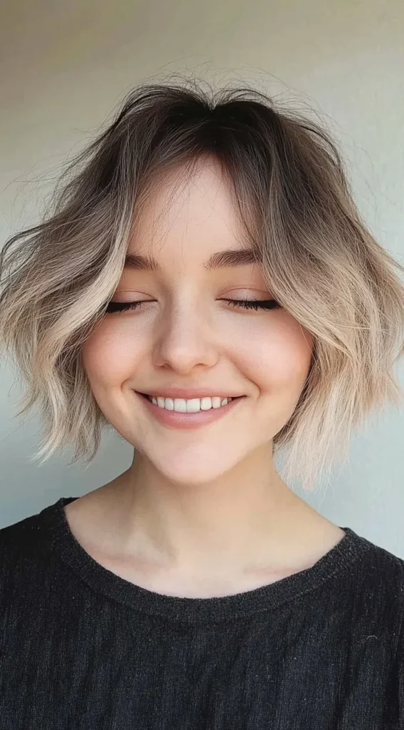 23 Shaggy Bob Hairstyles for Fine Hair and Round Faces That Add Instant Shape and Volume 19