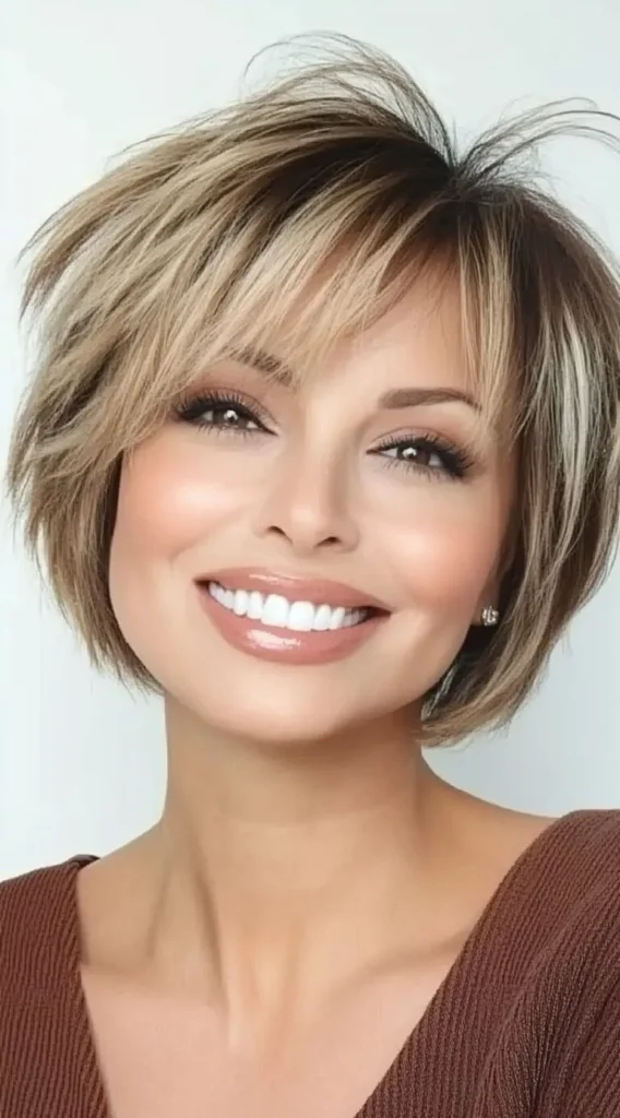 23 Shaggy Bob Hairstyles for Fine Hair and Round Faces That Add Instant Shape and Volume 23