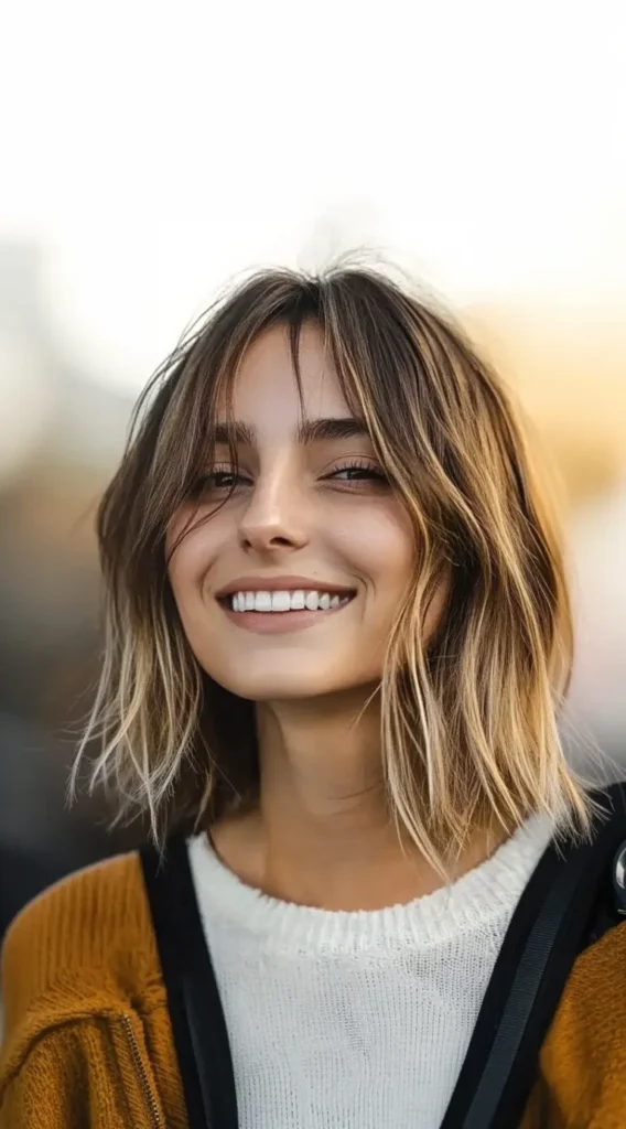 23 Shaggy Bob Hairstyles for Fine Hair and Round Faces That Add Instant Shape and Volume 4