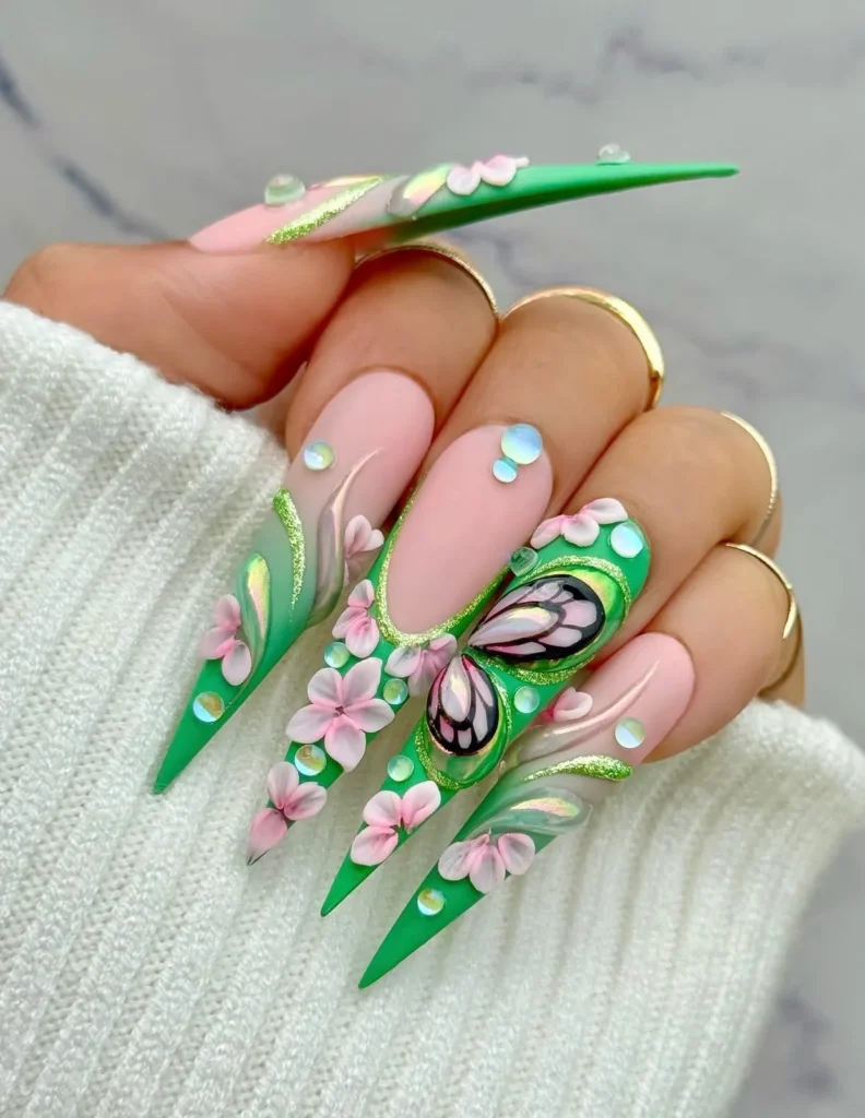 19 Show-Stopping Long Stiletto Nail Designs That Will Make Everyone Stop and Stare (2026 Edition) 5