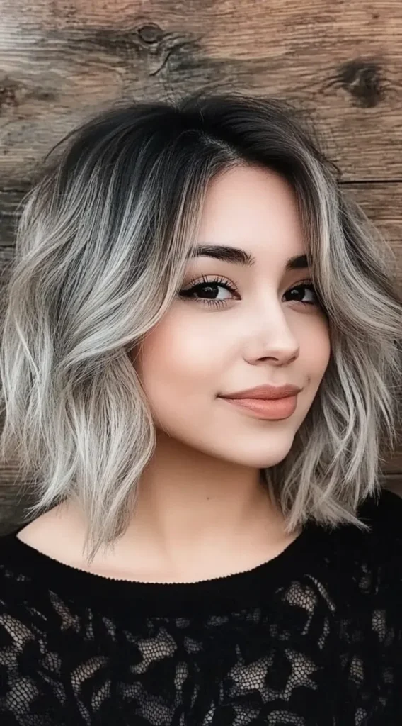 23 Shaggy Bob Hairstyles for Fine Hair and Round Faces That Add Instant Shape and Volume 5