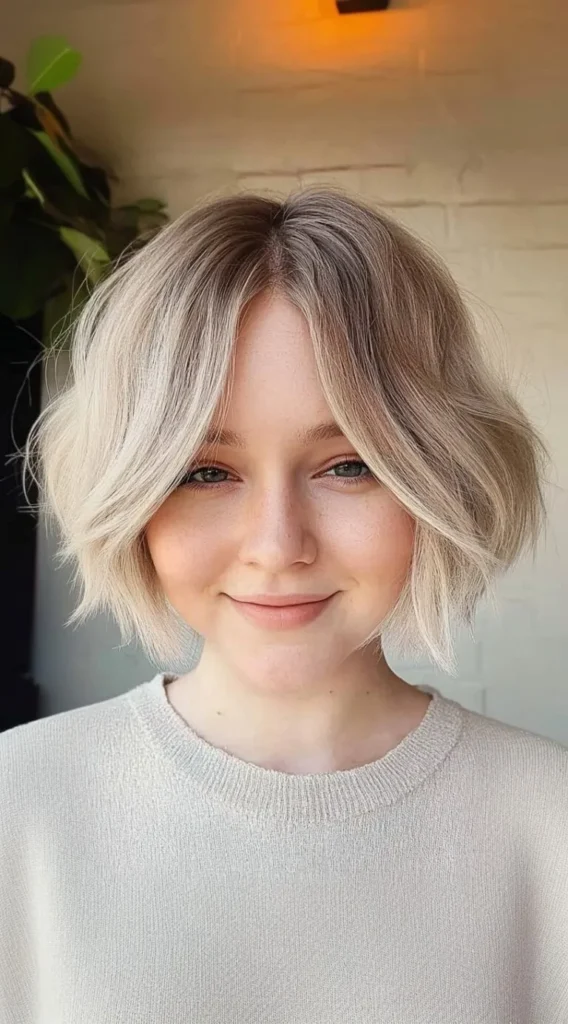 23 Shaggy Bob Hairstyles for Fine Hair and Round Faces That Add Instant Shape and Volume 9