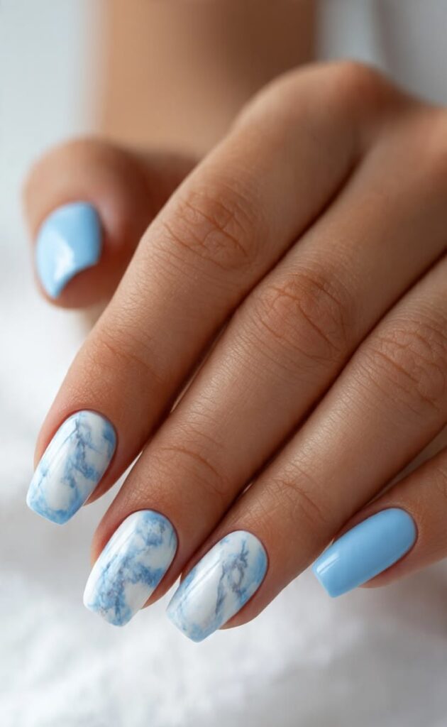 18 Mesmerizing Marble Nail Designs You Need to Pin Right Now (2026 Nail Trend Guide) 12