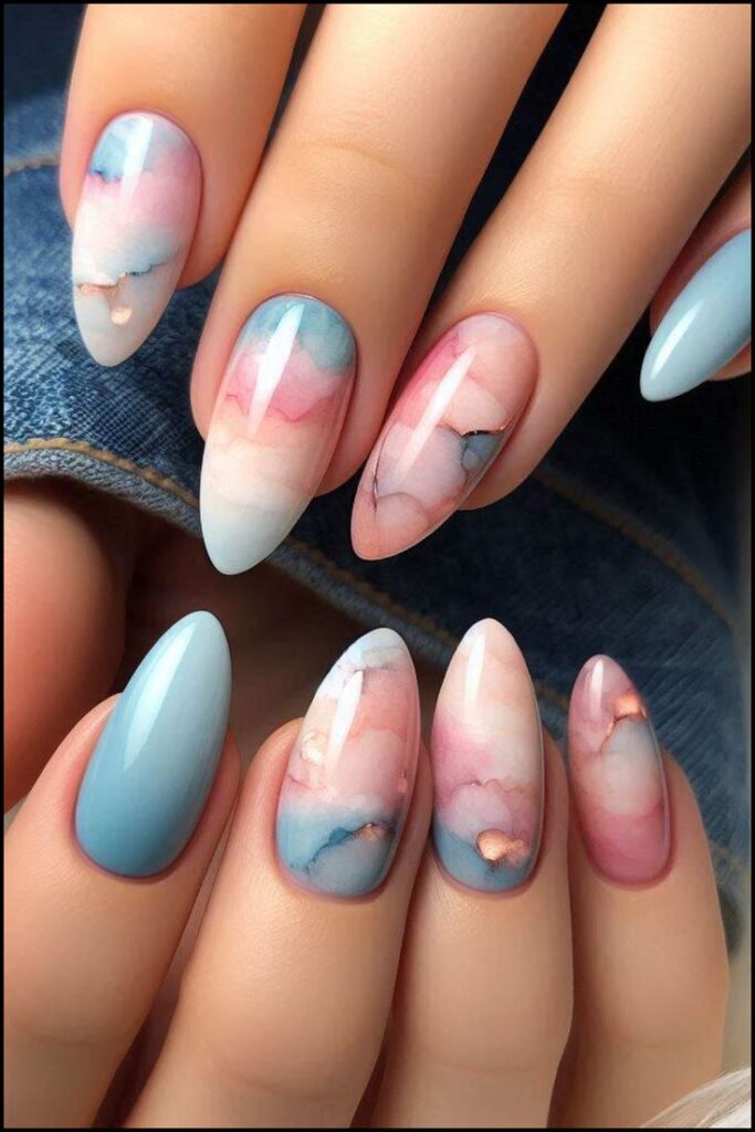 18 Mesmerizing Marble Nail Designs You Need to Pin Right Now (2026 Nail Trend Guide) 13