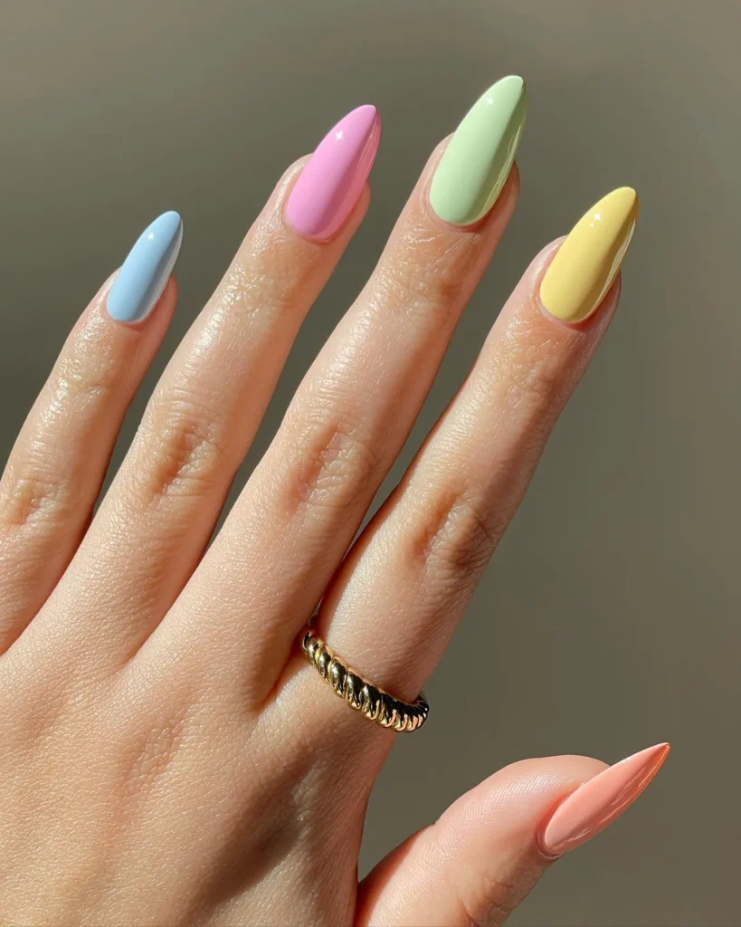 23 Pastel Nail Designs That Are Perfect for a Soft, Colorful Manicure 16