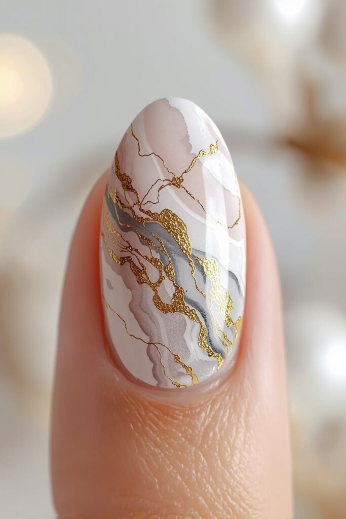 18 Mesmerizing Marble Nail Designs You Need to Pin Right Now (2026 Nail Trend Guide) 18