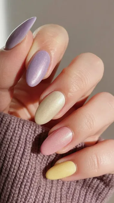23 Pastel Nail Designs That Are Perfect for a Soft, Colorful Manicure 22