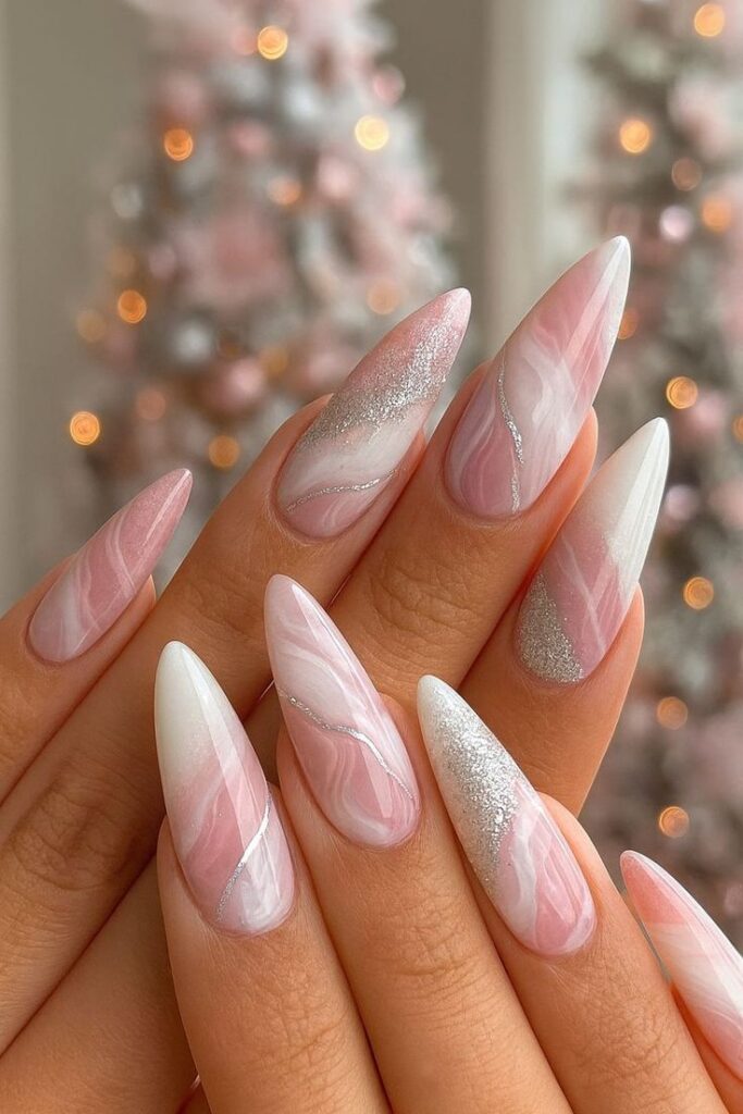 18 Mesmerizing Marble Nail Designs You Need to Pin Right Now (2026 Nail Trend Guide) 4