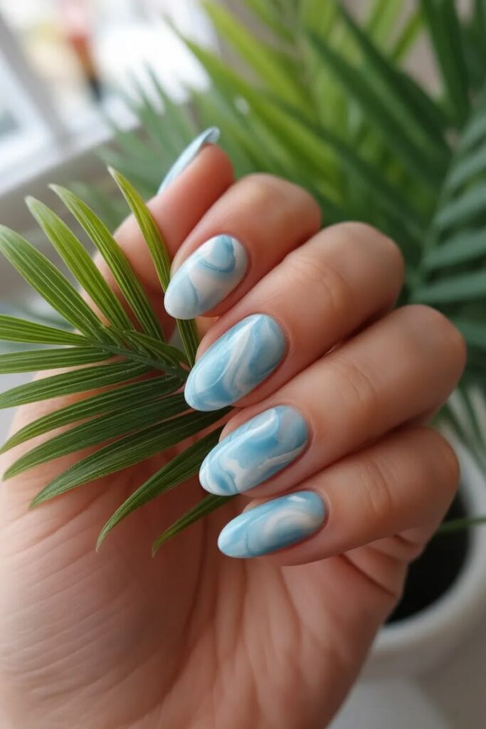 18 Mesmerizing Marble Nail Designs You Need to Pin Right Now (2026 Nail Trend Guide) 5