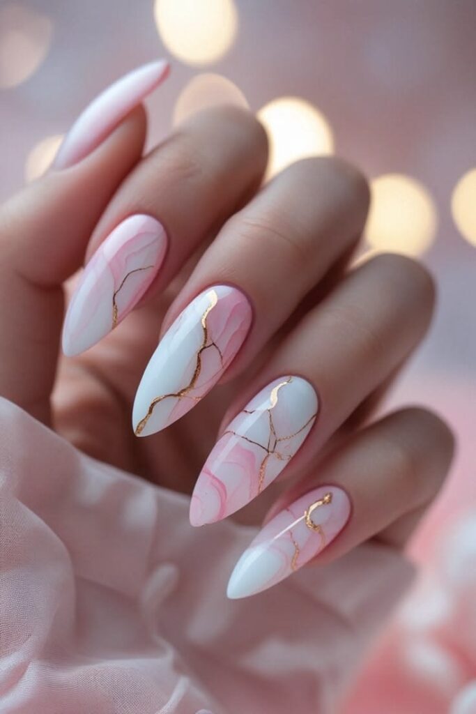 18 Mesmerizing Marble Nail Designs You Need to Pin Right Now (2026 Nail Trend Guide) 7